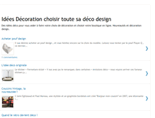 Tablet Screenshot of idees-decoration.blogspot.com