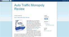 Desktop Screenshot of ebiz-autotrafficmonopolyreview.blogspot.com