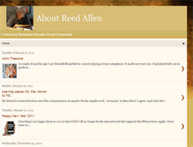 Tablet Screenshot of aboutreedallen9.blogspot.com