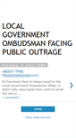 Mobile Screenshot of localgovernmentombudsmanwales.blogspot.com