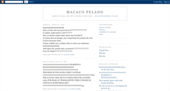 Desktop Screenshot of macacopelado.blogspot.com