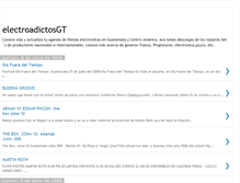 Tablet Screenshot of electroadictosgt.blogspot.com
