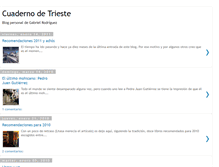 Tablet Screenshot of cuadernodetrieste.blogspot.com