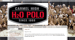 Desktop Screenshot of carmelwaterpolo.blogspot.com