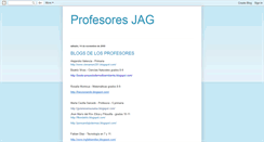 Desktop Screenshot of profesoresjag.blogspot.com