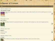 Tablet Screenshot of abannerofcrimson.blogspot.com