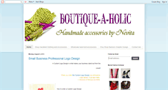 Desktop Screenshot of boutiqueaholic.blogspot.com