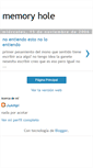 Mobile Screenshot of memoryhole.blogspot.com