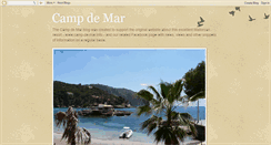 Desktop Screenshot of camp-de-mar.blogspot.com