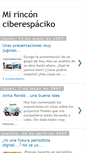 Mobile Screenshot of mirinconciberespacikocom.blogspot.com