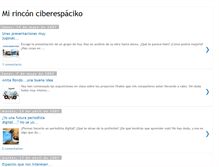 Tablet Screenshot of mirinconciberespacikocom.blogspot.com