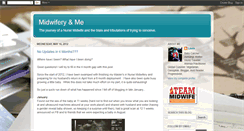 Desktop Screenshot of midwiferyandme.blogspot.com