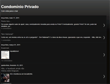 Tablet Screenshot of condominioprivado.blogspot.com