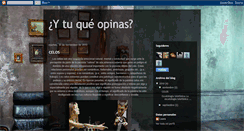 Desktop Screenshot of laura-ytuqueopinas.blogspot.com