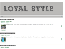 Tablet Screenshot of loyalstyle.blogspot.com