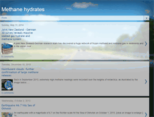 Tablet Screenshot of methane-hydrates.blogspot.com