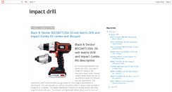 Desktop Screenshot of impact-drill.blogspot.com