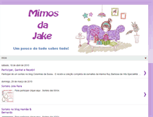 Tablet Screenshot of mimosdajake.blogspot.com