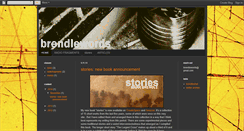 Desktop Screenshot of brendlewords.blogspot.com