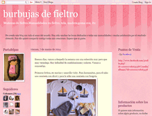 Tablet Screenshot of burbujasdefieltro.blogspot.com