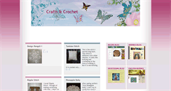 Desktop Screenshot of craftsandcrochet.blogspot.com