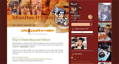 Desktop Screenshot of brandon-d-trex.blogspot.com