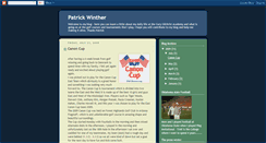 Desktop Screenshot of patrickwinther.blogspot.com