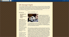 Desktop Screenshot of lifeamongstangels.blogspot.com