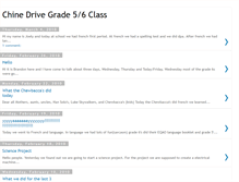 Tablet Screenshot of chinedrivegrade56class.blogspot.com