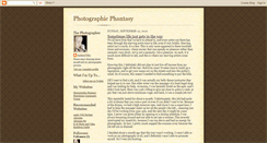 Desktop Screenshot of photo-phantasy.blogspot.com