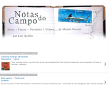 Tablet Screenshot of notasdocampo.blogspot.com