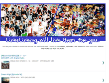 Tablet Screenshot of linkslinking.blogspot.com