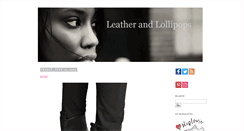 Desktop Screenshot of leatherandlollipops.blogspot.com