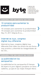 Mobile Screenshot of 2bytespain.blogspot.com
