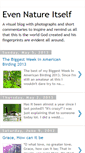 Mobile Screenshot of evennatureitself.blogspot.com