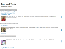 Tablet Screenshot of beesandtreesblog.blogspot.com