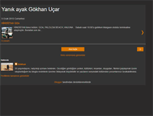 Tablet Screenshot of gokhanucar.blogspot.com