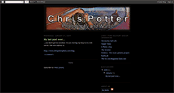 Desktop Screenshot of chrispotterphoto.blogspot.com