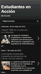 Mobile Screenshot of estudiantesenaccionutelvt.blogspot.com