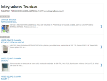 Tablet Screenshot of integradorestecnicos.blogspot.com