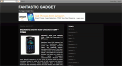 Desktop Screenshot of fantastic-gadget.blogspot.com