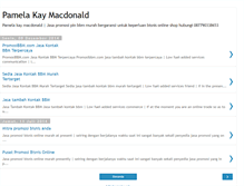 Tablet Screenshot of pamelakaymacdonald.blogspot.com