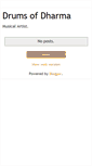 Mobile Screenshot of drumsofdharma.blogspot.com
