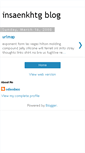 Mobile Screenshot of insaenkhtg.blogspot.com