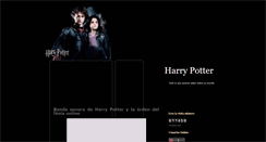 Desktop Screenshot of elmagicomundoharrypotter.blogspot.com