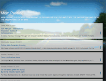 Tablet Screenshot of mompassing.blogspot.com