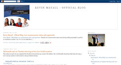 Desktop Screenshot of kevinmayallonline.blogspot.com