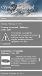 Mobile Screenshot of cryogenicslegalsuicide.blogspot.com