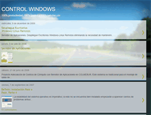 Tablet Screenshot of controlwindows.blogspot.com