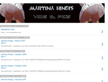 Tablet Screenshot of martinahingis-martinahingis.blogspot.com